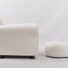 DSC_0757 Custom White Baby Armchair with Ottoman