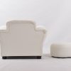 DSC_0760 Custom White Baby Armchair with Ottoman