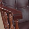 DSC_0831 Classic Wooden Glider Chair with Ottoman