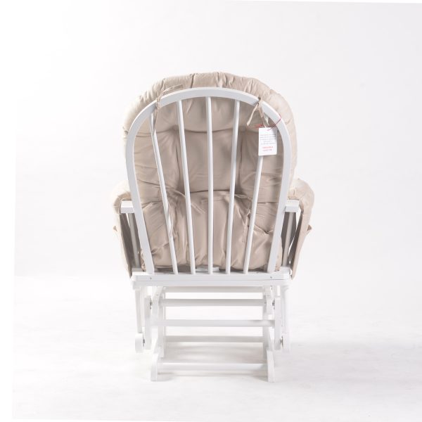 DSC_0858 副本 Tufted Wooden Nursery Glider Chair with Ottoman