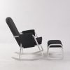 DSC_0915 Modern Rocking Chair with Ottoman | Upholstered Lounge Chair for Living Room