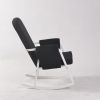 DSC_0921 Modern Rocking Chair with Ottoman | Upholstered Lounge Chair for Living Room