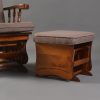 DSC_1008 Classic Wooden Glider Chair with Ottoman