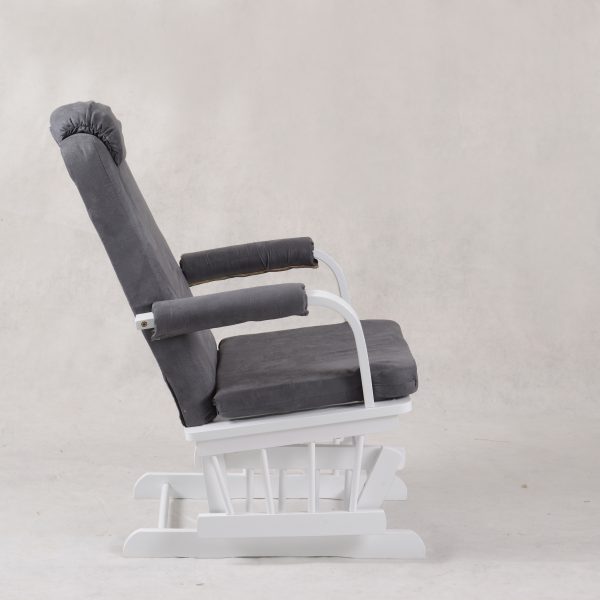 DSC_1018 High Back Nursery Glider with Headrest and Ottoman