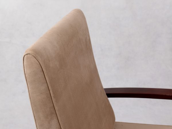High Back Nursery Glider Chair with Ottoman