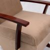 High Back Nursery Glider Chair with Ottoman
