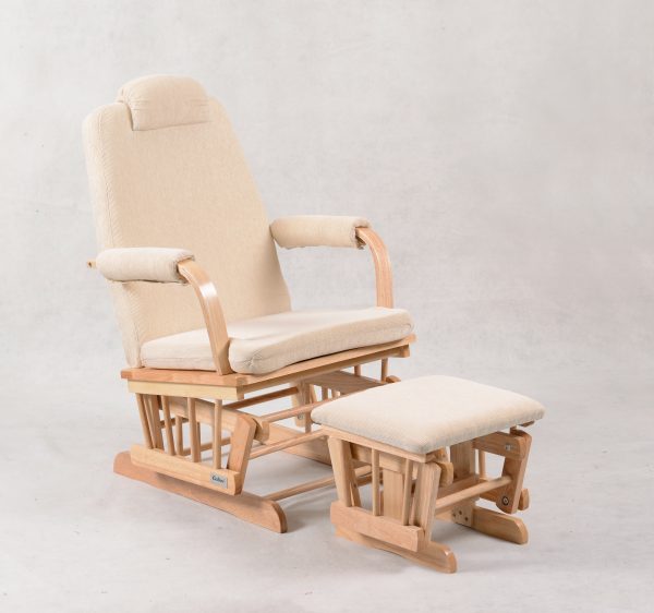 DSC_1278 High Back Nursery Glider with Headrest and Ottoman