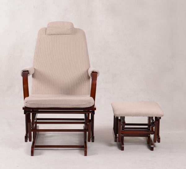 DSC_1281 High Back Nursery Glider with Headrest and Ottoman