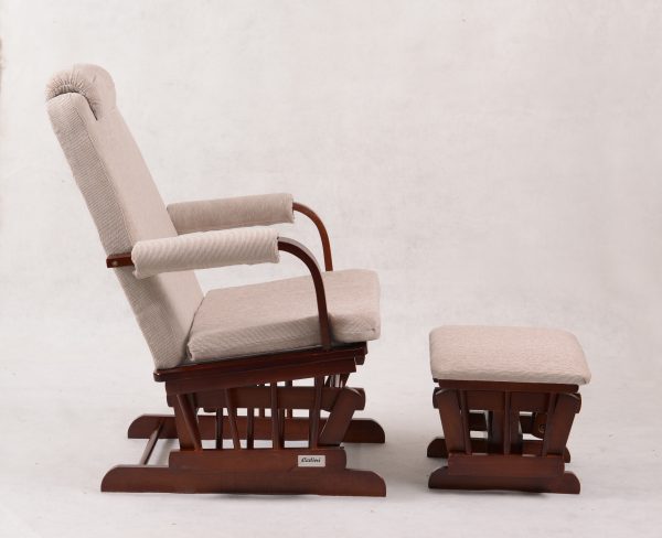 DSC_1286 High Back Nursery Glider with Headrest and Ottoman