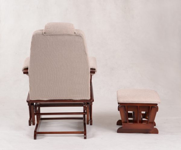 DSC_1287 High Back Nursery Glider with Headrest and Ottoman