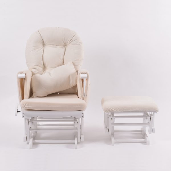 DSC_1339 Upholstered Wooden Glider Chair with Ottoman