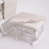 Classic Nursery Glider Chair with Ottoman