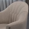 DSC_2047 Upholstered Nursery Rocking Chair with Wooden Rocker Base