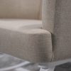 DSC_2048 Upholstered Nursery Rocking Chair with Wooden Rocker Base