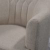 DSC_2050 Upholstered Nursery Rocking Chair with Wooden Rocker Base