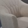 DSC_2053 Upholstered Nursery Rocking Chair with Wooden Rocker Base