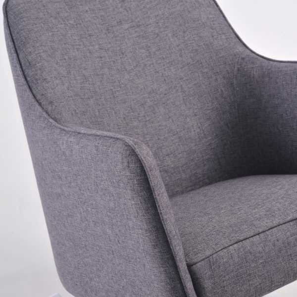 DSC_2381 Modern Upholstered Nursery Rocking Chair