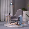 DSC_2441 Modern Upholstered Nursery Rocking Chair