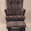 Classic Nursery Glider Chair with Ottoman