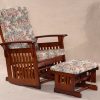 Custom Fabric Rocking Chair Options Custom fabric options for wooden rocking chair with ottoman from nursery furniture manufacturer