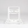 Wooden Rocking Baby Bassinet with Woven Basket & Canopy