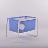 baby rocking bassinet with stable metal frame