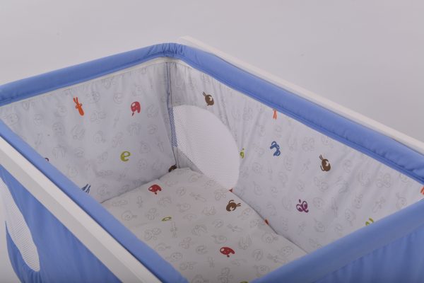 mother carrying portable foldable baby bassinet