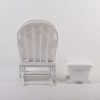 DSC_3323 High Back Wooden Nursery Glider Chair with Ottoman