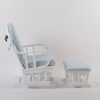 DSC_3353 Custom Wooden Rocking Chair with Ottoman for Nursery Furniture Manufacturer