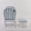 DSC_3355 Custom Wooden Rocking Chair with Ottoman for Nursery Furniture Manufacturer