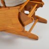 DSC_3416 Button Tufted Wooden Nursery Glider Chair with Ottoman