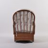 DSC_3419 Tufted Nursery Glider Chair with Ottoman