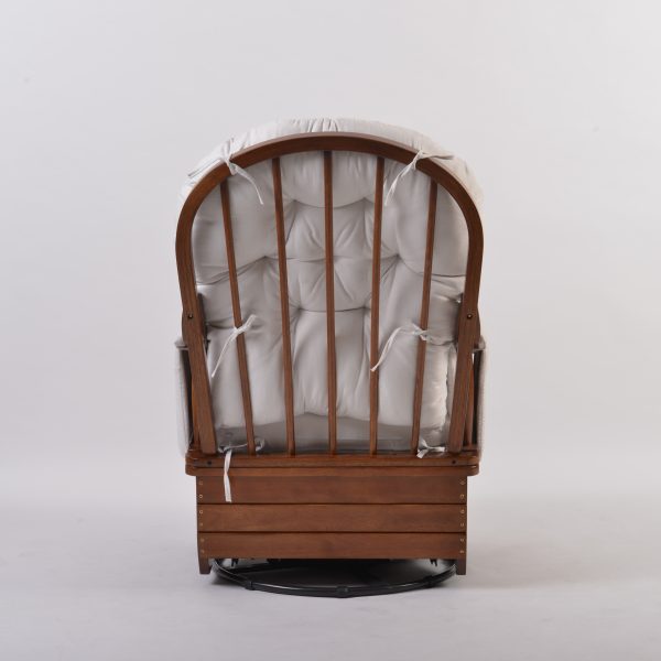 DSC_3419 Tufted Nursery Glider Chair with Ottoman