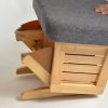 DSC_3544 Wooden Nursery Glider Chair with Matching Ottoman