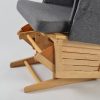 DSC_3547 Wooden Nursery Glider Chair with Matching Ottoman