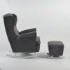 Wingback Nursery Glider with Ottoman