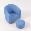 DSC_3627 Custom Kids Tub Chair with Ottoman