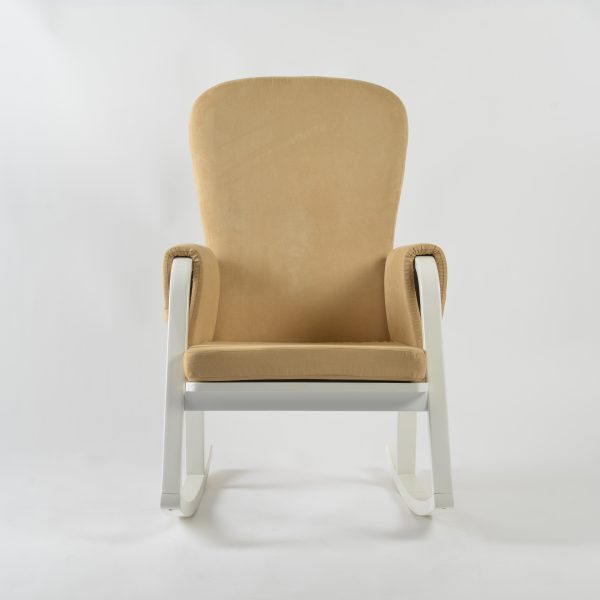 DSC_3770 Modern Rocking Chair with Ottoman | Upholstered Lounge Chair for Living Room