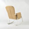DSC_3777 Modern Rocking Chair with Ottoman | Upholstered Lounge Chair for Living Room
