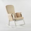 DSC_3793 Modern Rocking Chair with Ottoman | Upholstered Lounge Chair for Living Room