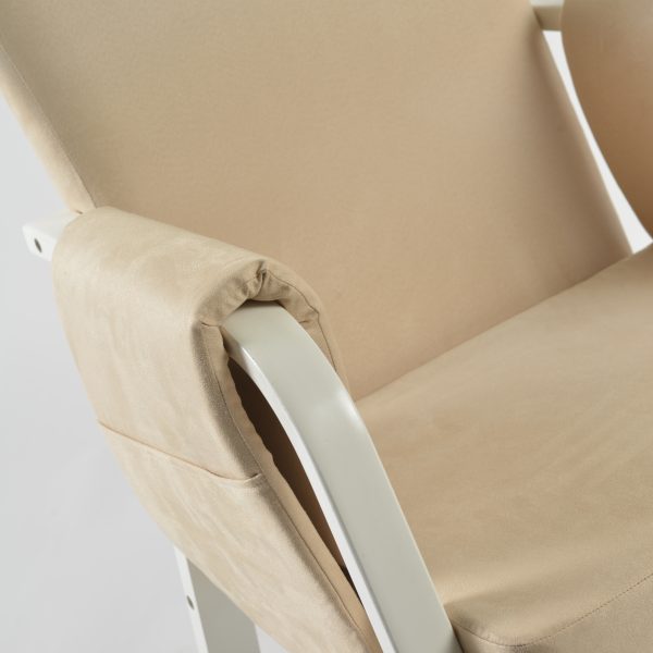DSC_3794 Modern Rocking Chair with Ottoman | Upholstered Lounge Chair for Living Room