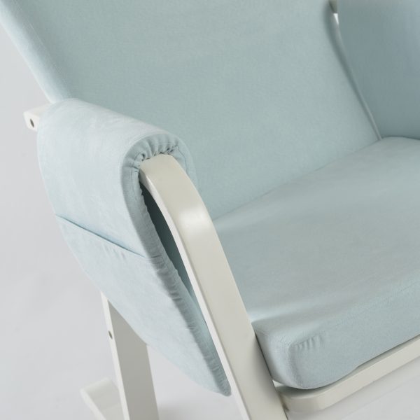DSC_3820 Modern Rocking Chair with Ottoman | Upholstered Lounge Chair for Living Room