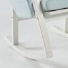 DSC_3822 Modern Rocking Chair with Ottoman | Upholstered Lounge Chair for Living Room