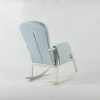 DSC_3826 Modern Rocking Chair with Ottoman | Upholstered Lounge Chair for Living Room