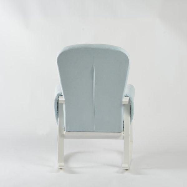 DSC_3827 Modern Rocking Chair with Ottoman | Upholstered Lounge Chair for Living Room