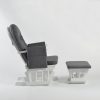 DSC_3884 Padded Wooden Nursery Glider Chair with Ottoman