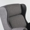 Wingback Nursery Glider with Ottoman