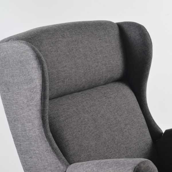 Wingback Nursery Glider with Ottoman