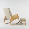 DSC_3976 Rattan Armrest Nursery Rocking Chair with Ottoman