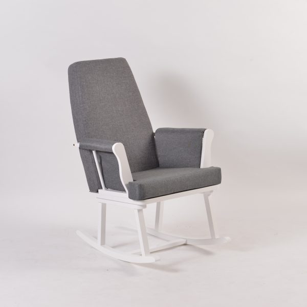 Nursing Glider Rocking Chair with High Back